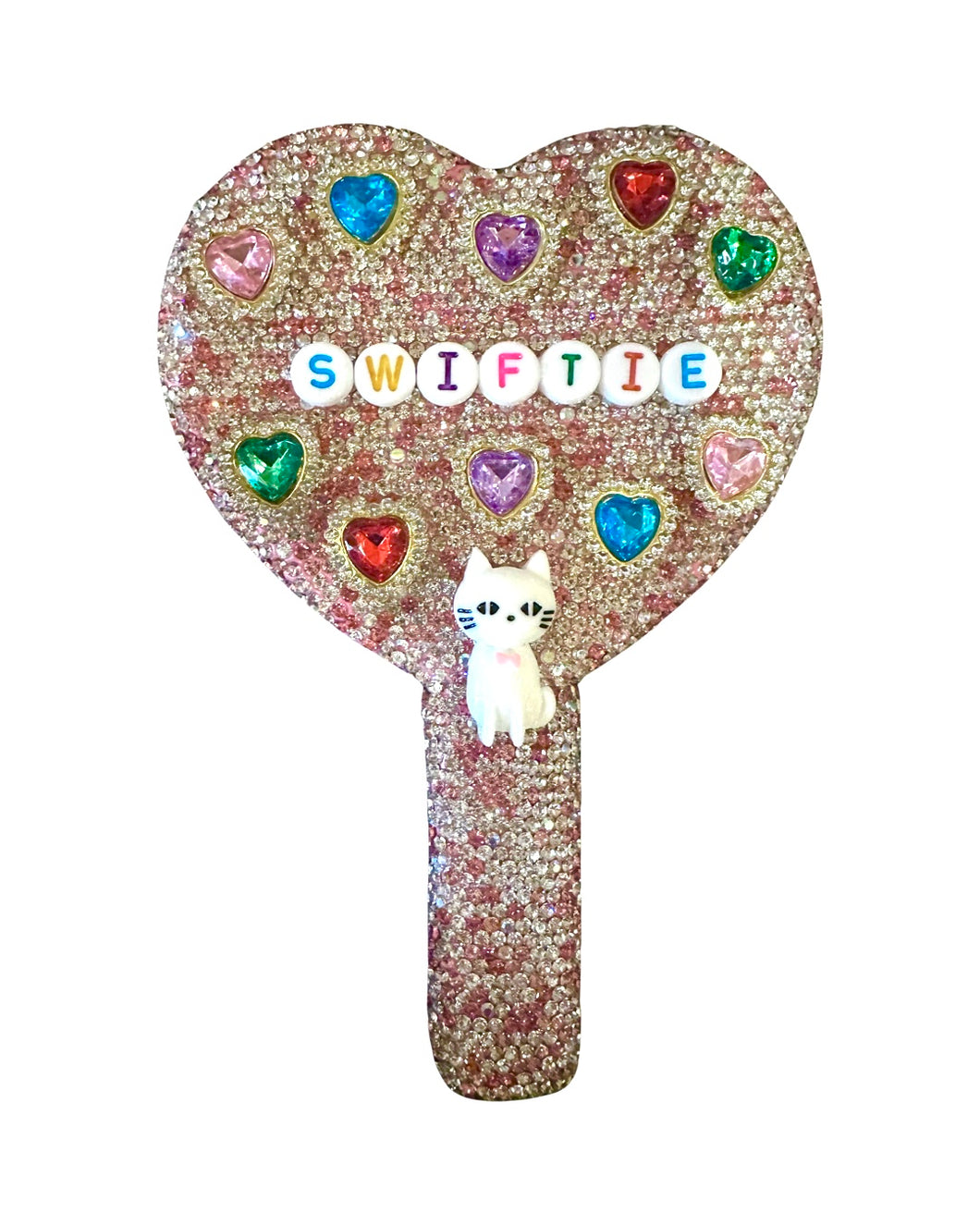 Swiftie Cat Jeweled Mirror