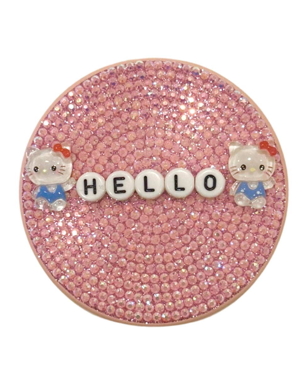 Hello Crystal Light Up Compact Mirror