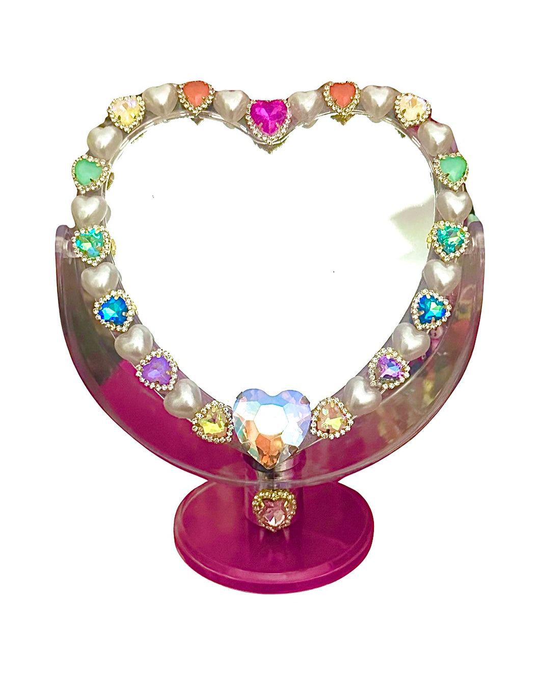 Jeweled Vanity Mirror: One of a Kind