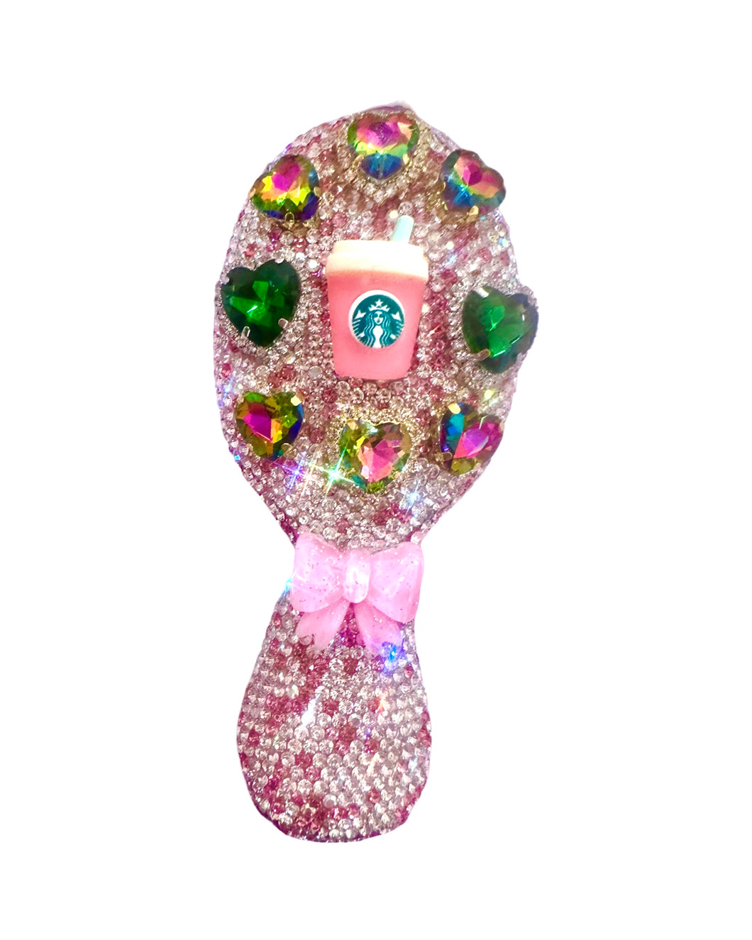 Pink Drink Jeweled Brush