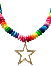 Load image into Gallery viewer, Candy Necklace: Open Star
