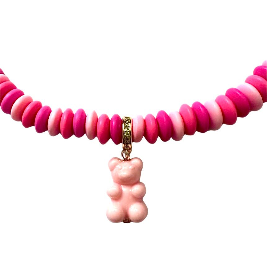 Candy Necklace: Barbiecore Gummy Bear