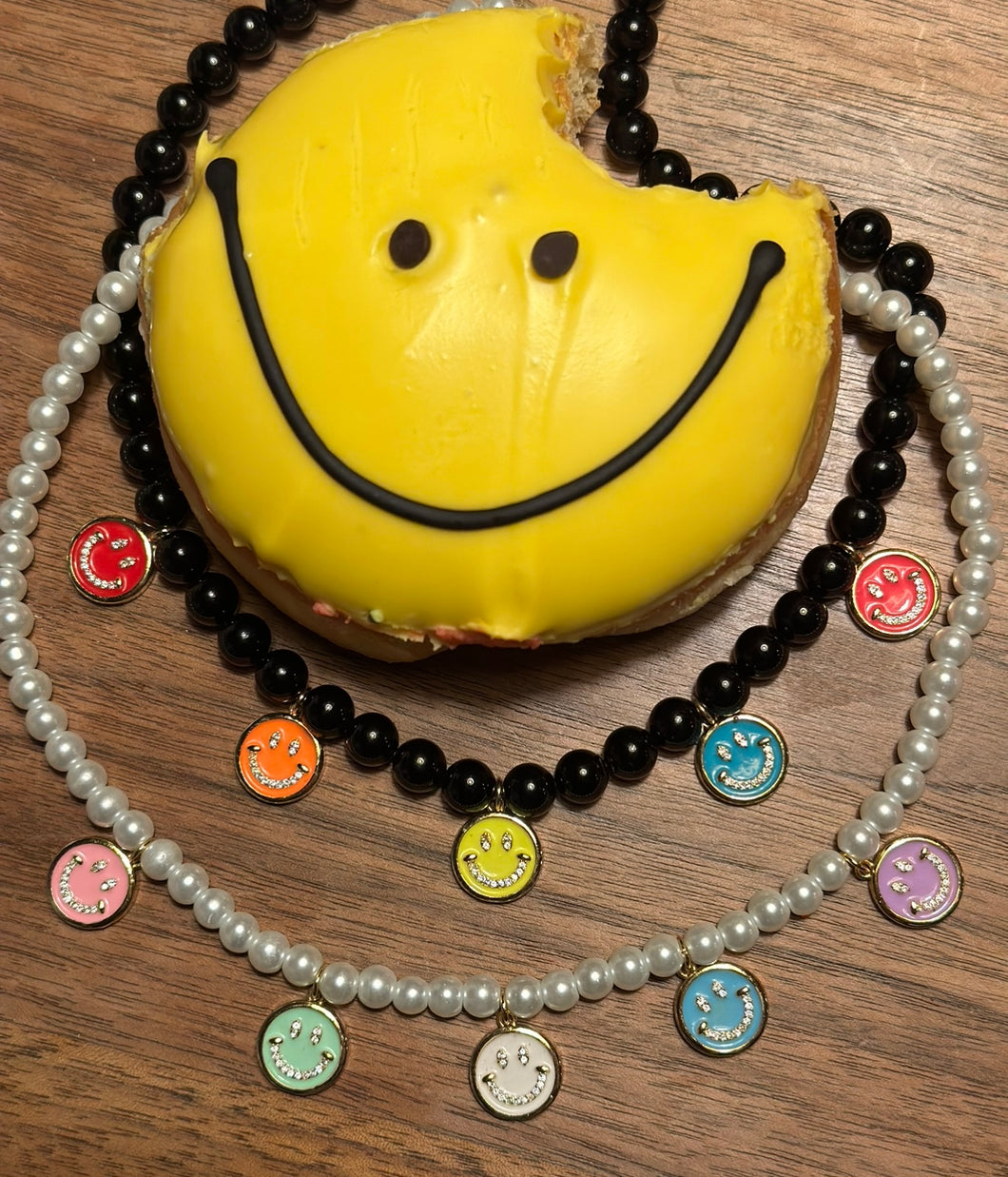 Sparkle & Smile Pearl Necklace