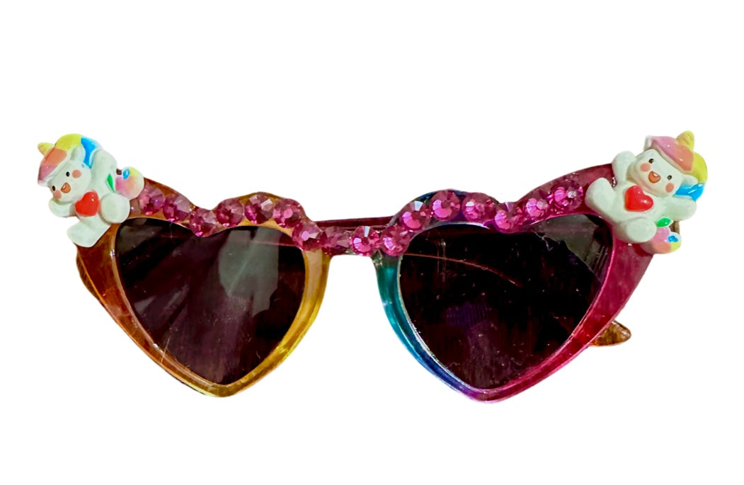 Cartoon Unicorn Rainbow Sunnies