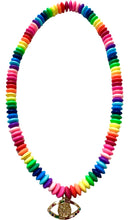 Load image into Gallery viewer, Candy Necklace: Rainbow Evil Eye
