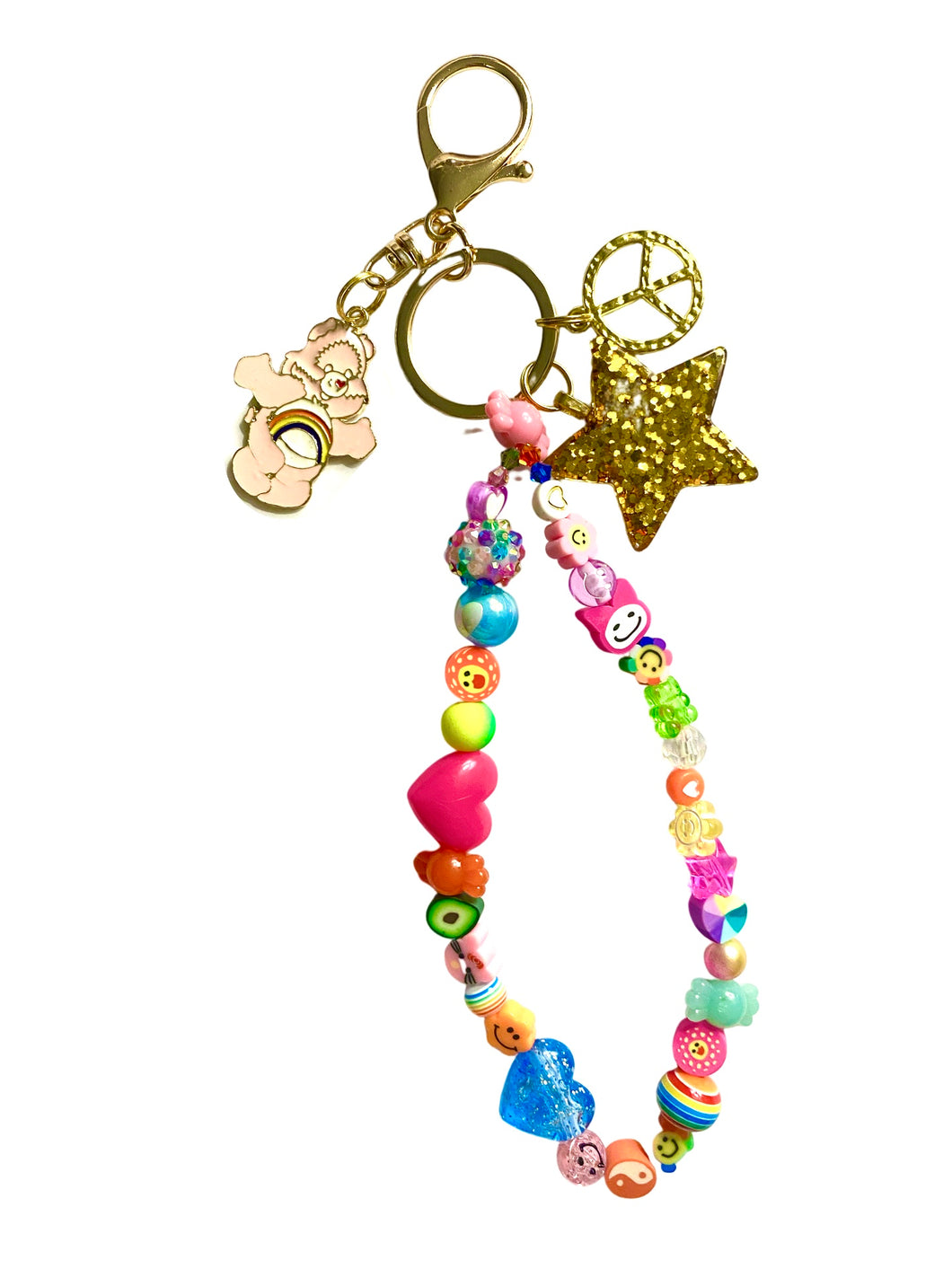 3-Charm Keychain