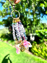 Load image into Gallery viewer, Bella Brewster x Live Rainbowfully bespoke Swarovski Keychain
