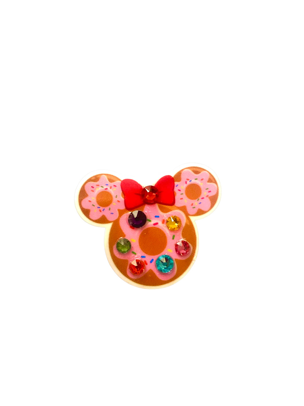 Donut Minnie Pin, Swarovski