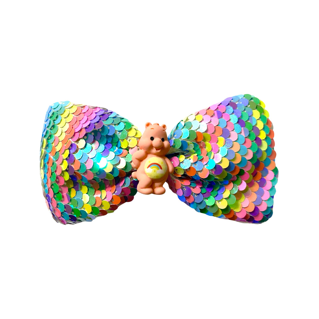 Sequin Bear RainBOW, 5 inches