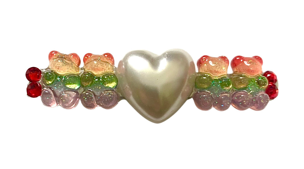 Jumbo Pearl Rainbow Gummy Cliplette