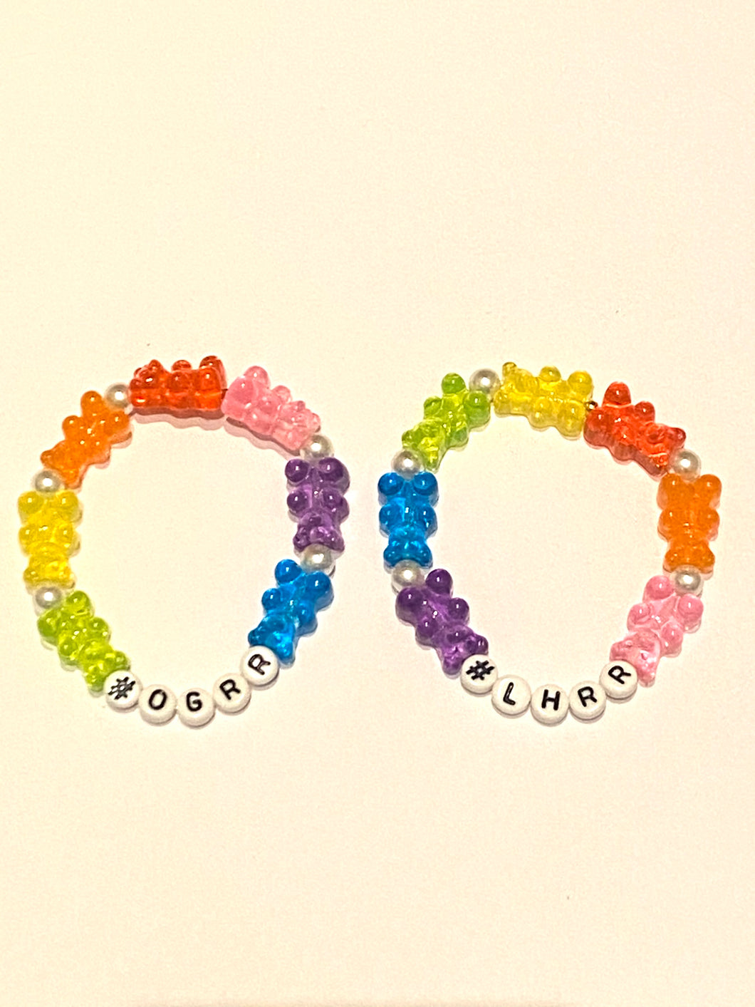 Personalized Gummy Bracelets