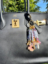 Load image into Gallery viewer, Bella Brewster x Live Rainbowfully bespoke Swarovski Keychain
