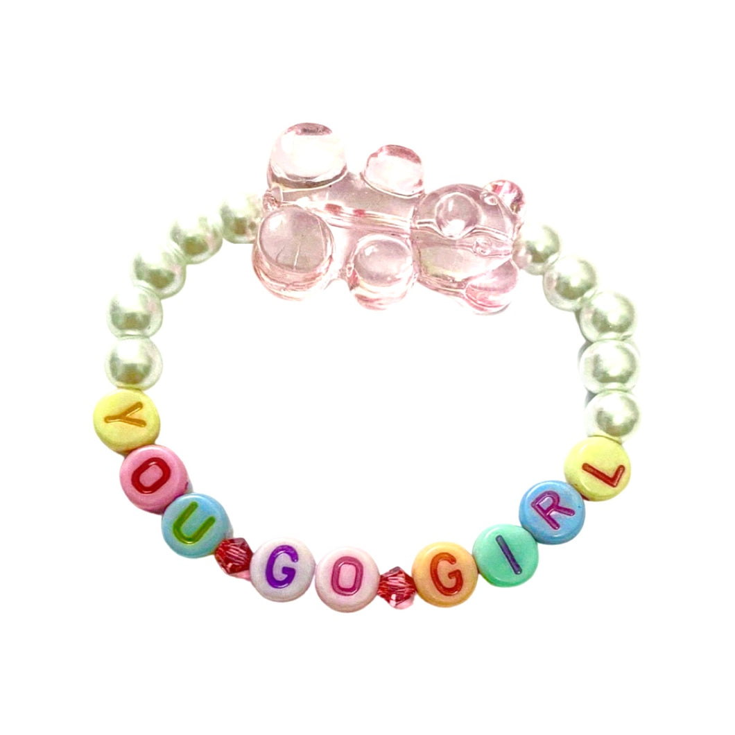 You Go Girl Kids Bracelet