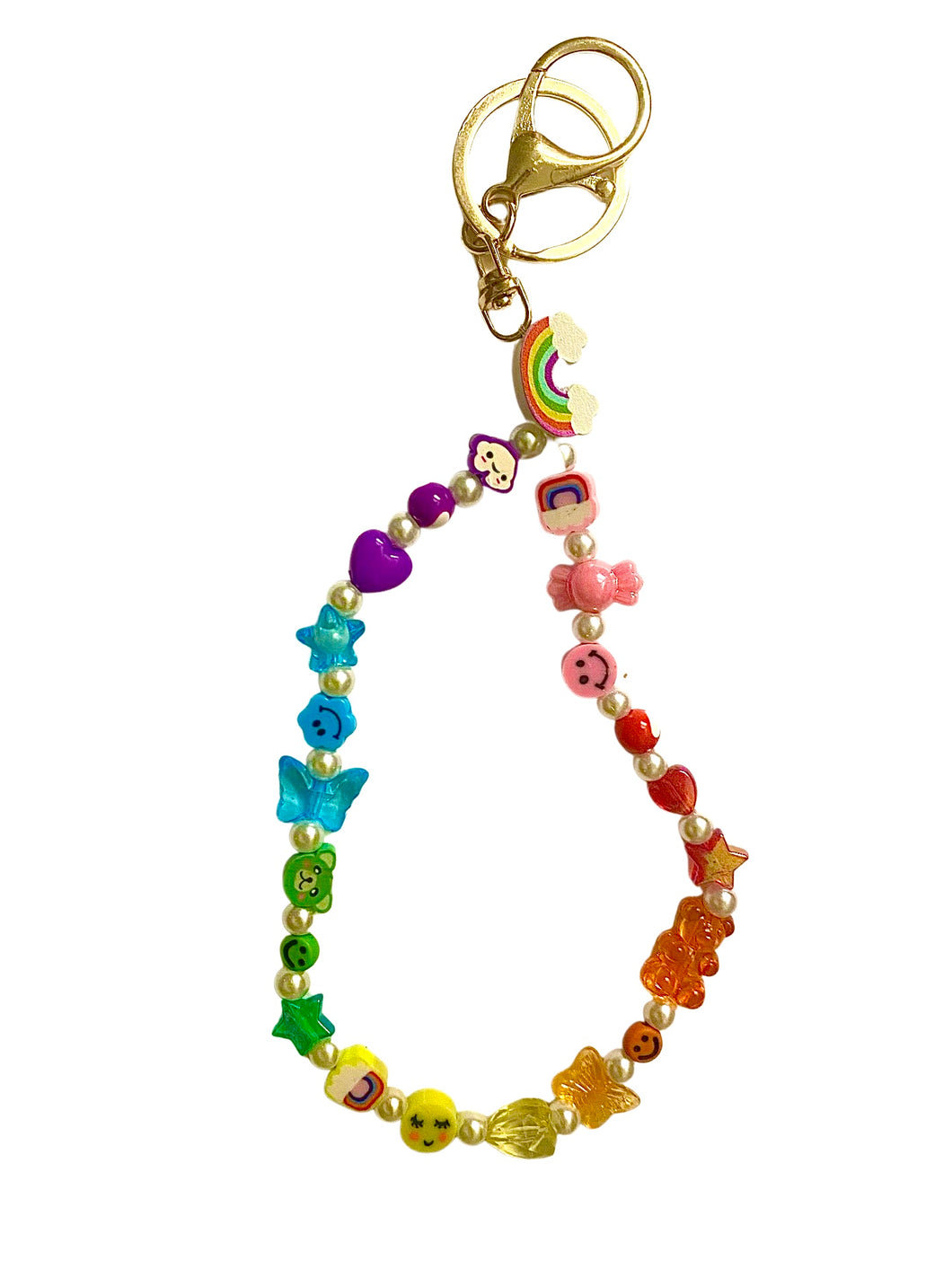 Rainbowful Ombre Keychain