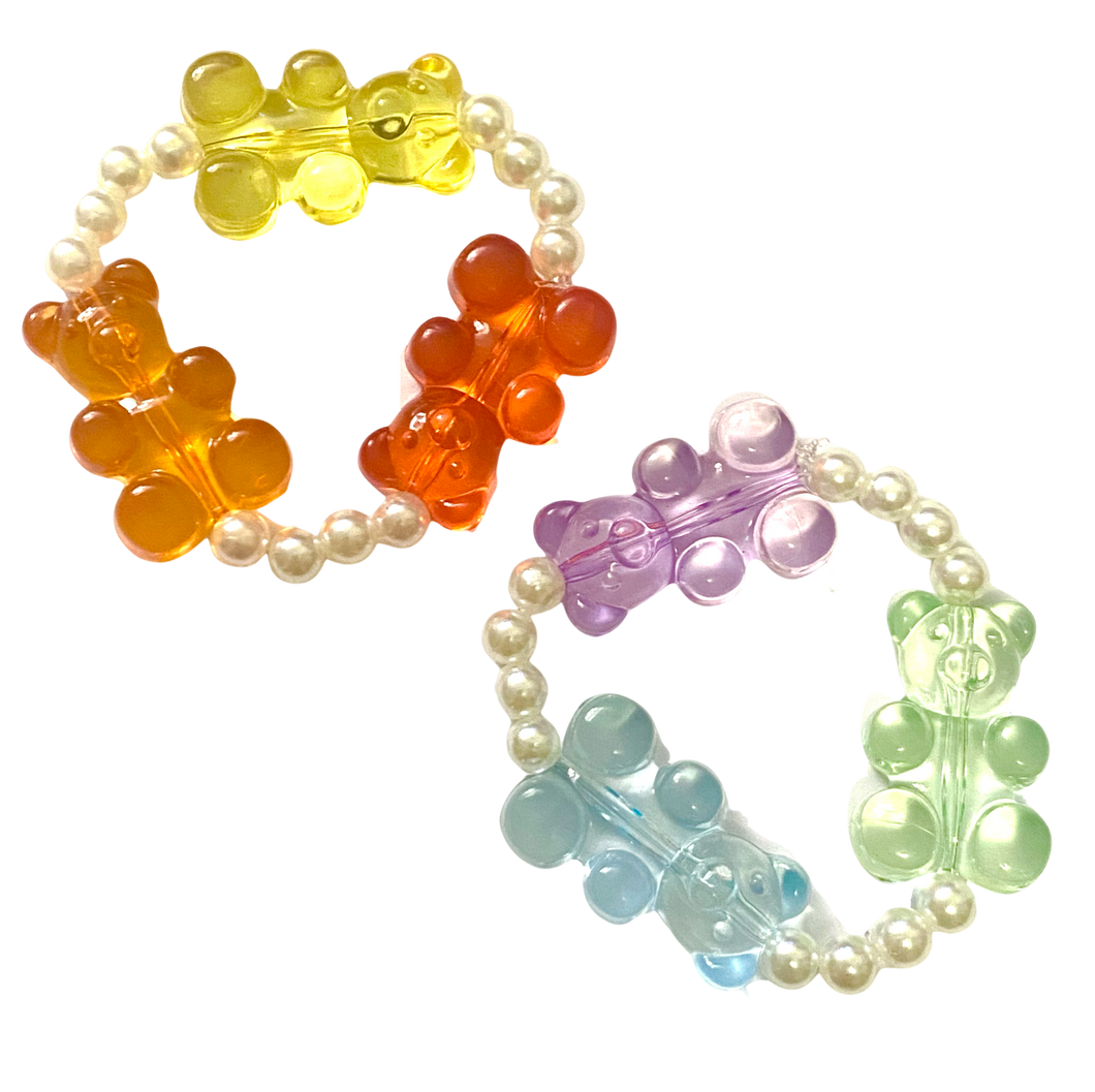 Jumbo Gummy Bracelet Set