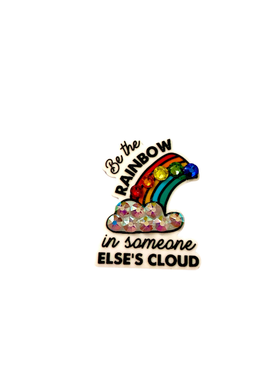 Be The Rainbow Retro Pin