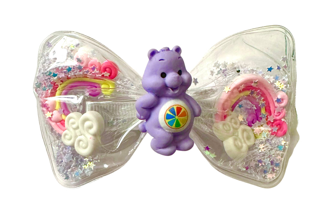 Purple Bear Confetti RainBOW