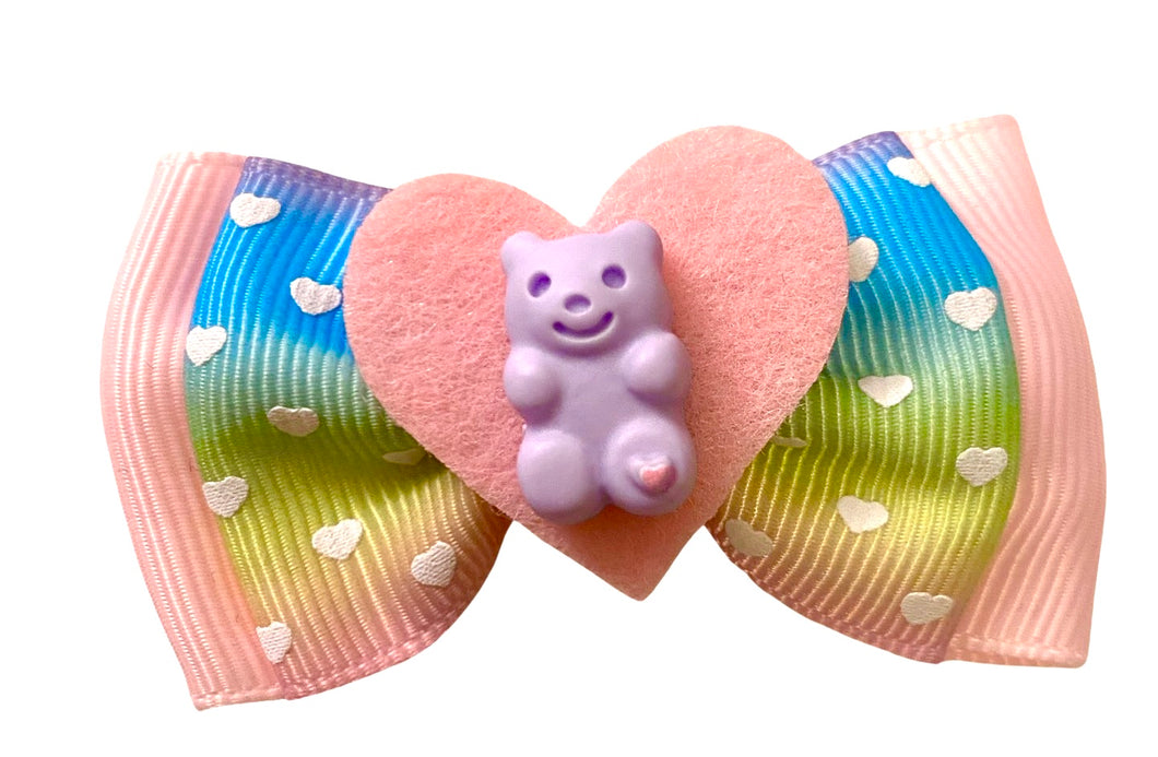 Violet Gummy Heart RainBOW