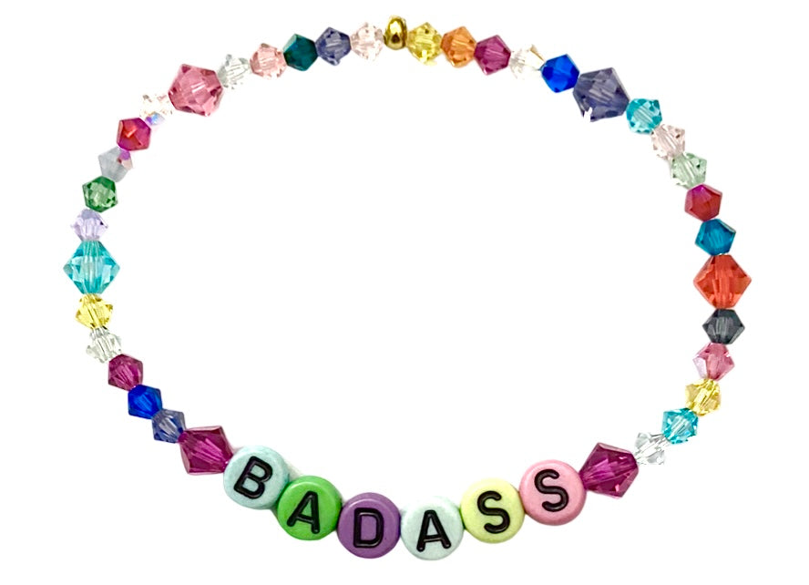 “Badass” Swarovski Bracelet