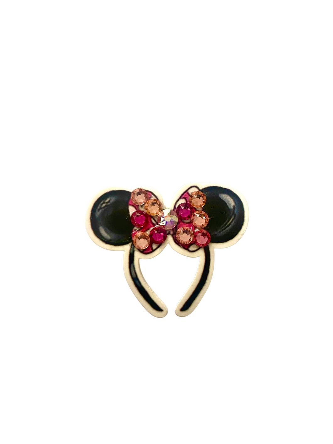 Minnie Ears Pin, Swarovski