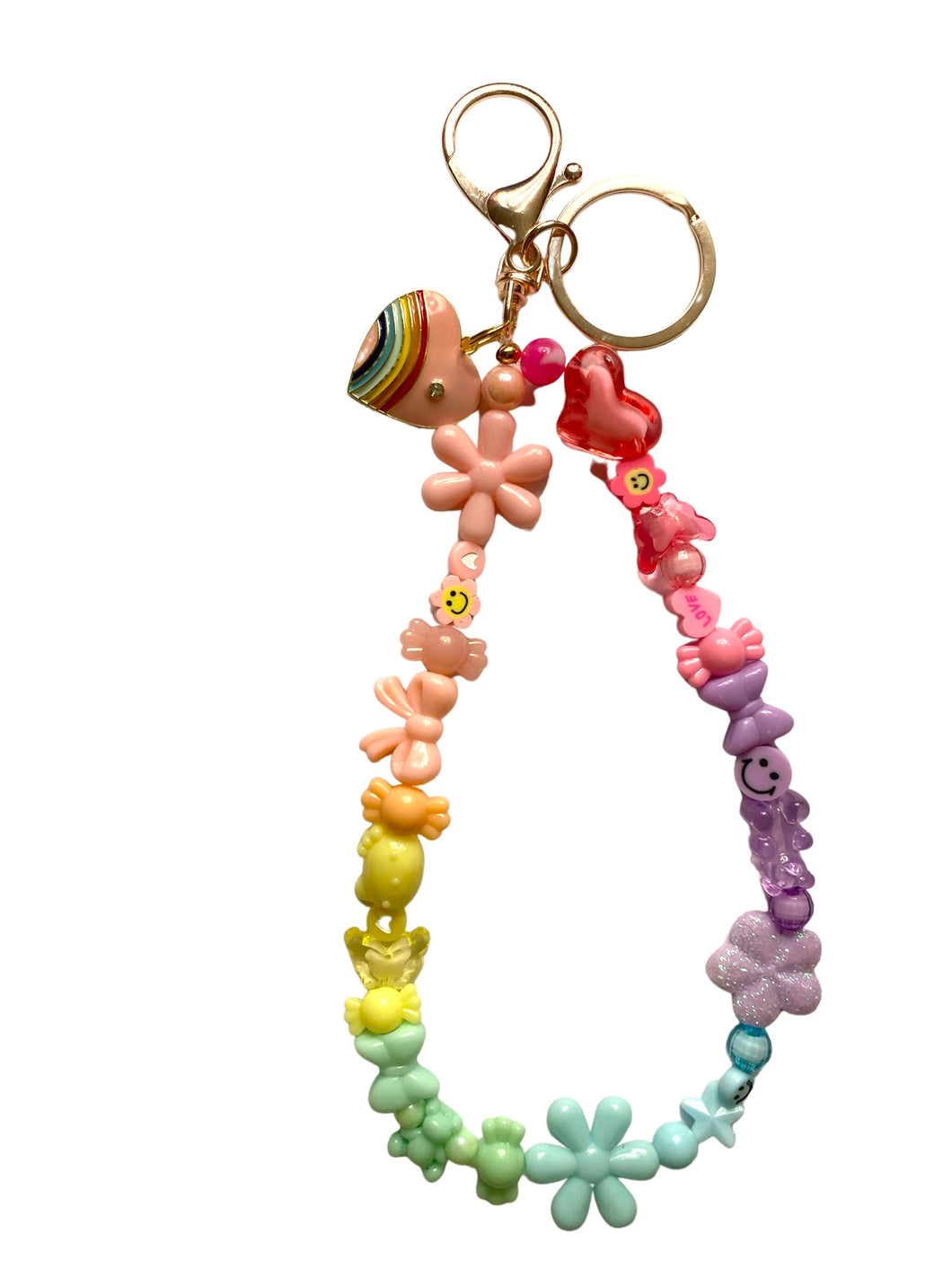 Pastel Ombre Keychain